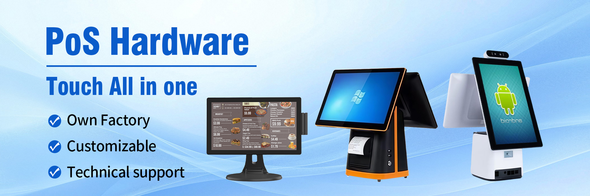 Качество Промышленный монитор касания завод