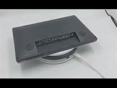 Черный пластиковый корпус резистивный промышленный сенсорный монитор 15,6 дюйма водонепроницаемый пылестойкий