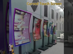 43 дюймовый изогнутый сенсорный монитор