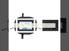 7 дюймовые ультра-ЛКД цифровые фотокадры с высоким разрешением видео петли