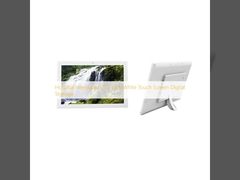 Больница интегрирована 21,5 дюймовый белый сенсорный экран цифровой вывески