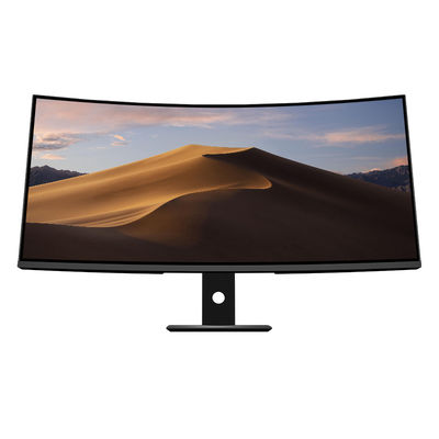 4k игровые мониторы 38 дюймов 100hz изогнутый монитор с светодиодом 21:9 широкоэкранный настольный компьютер ПК монитор 75hz