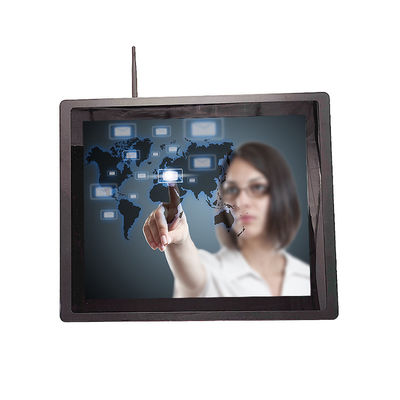 Промышленный встроенный сенсорный монитор 15 дюймовый сенсорный все в одном компьютере